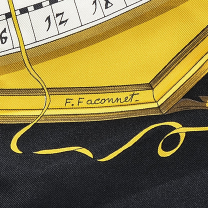 Hermes Silk Dies Et Hore Scarf 90 3 of 8