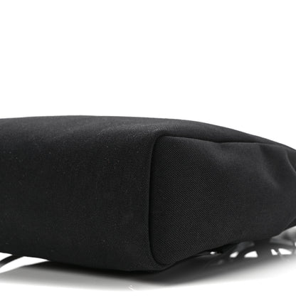 Hermes Military Toile Vache Hunter Herbag a Dos Zip Retourne Backpack Black 9 of 9