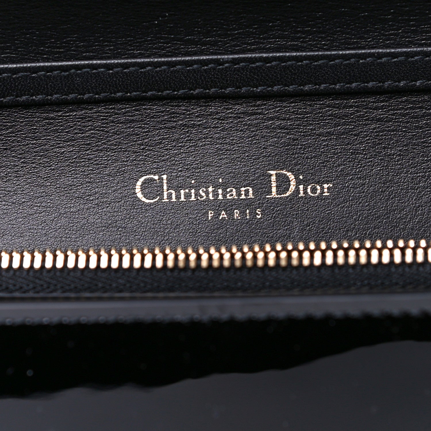 Christian Dior Patent 30 Montaigne Pouch Black 7 of 12