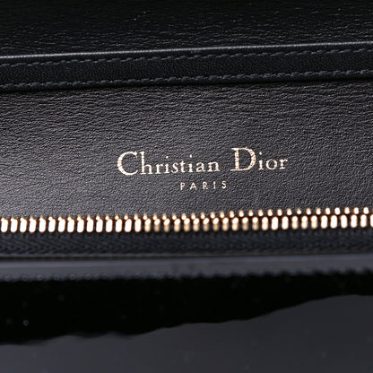 Christian Dior Patent 30 Montaigne Pouch Black 7 of 12
