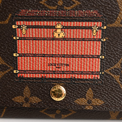 Louis Vuitton Monogram Trunks and Locks Sarah Wallet 8 of 11
