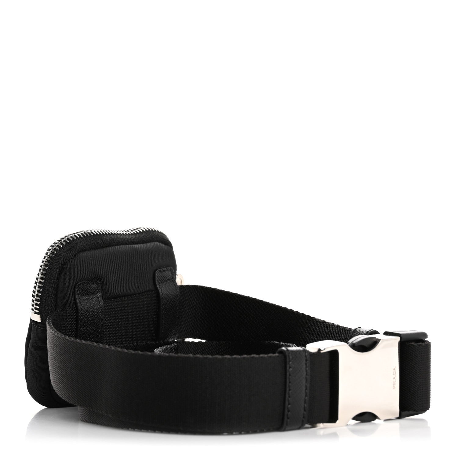 Prada Re-Nylon Belt With Square Pouch Black 3 of 11