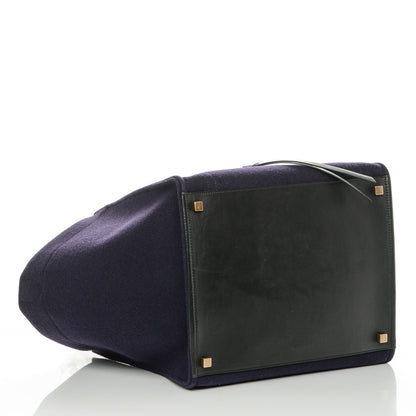 Celine Felt Medium Phantom Luggage Navy 4 of 7