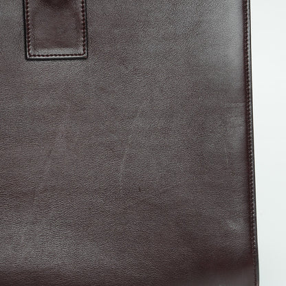 Saint Laurent Calfskin Large Sac De Jour Carryall Amarena 8 of 12