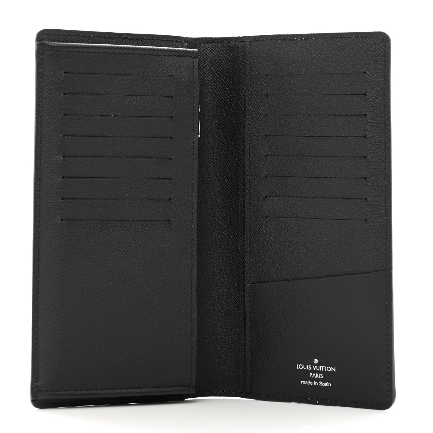 LOUIS VUITTON Monogram Eclipse Split Brazza Wallet