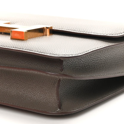 Hermes Epsom Constance 18 Etain 10 of 11