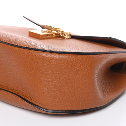 Chloe Grained Lambskin Drew Shoulder Bag Caramel 9 of 10
