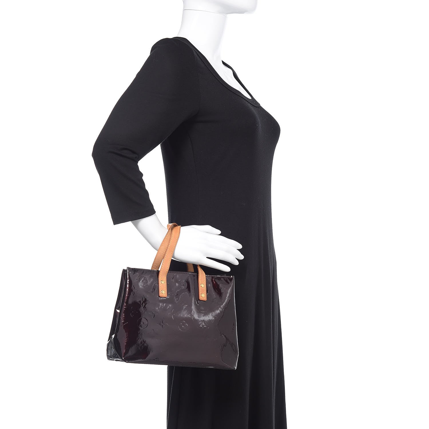Louis Vuitton Vernis Reade PM Amarante 2 of 9