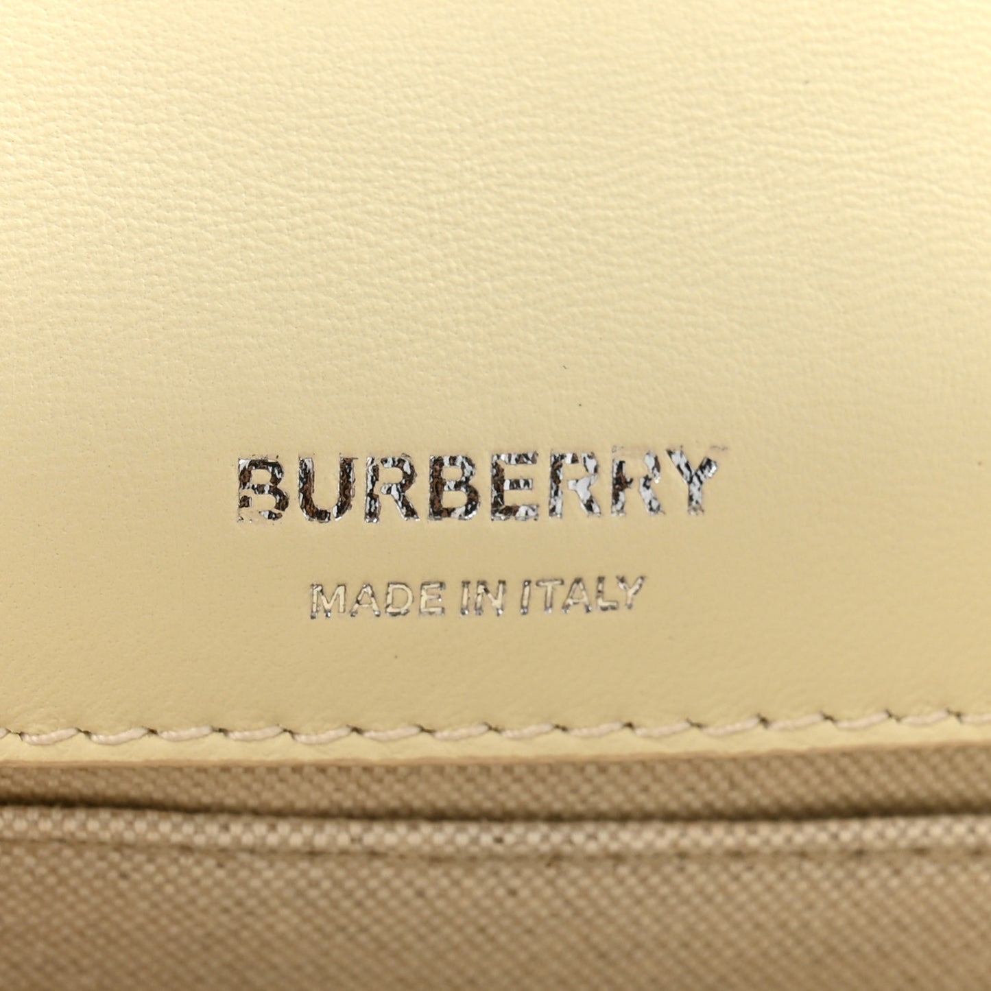 Lambskin Quilted Small Lola Bag Pale Vanille