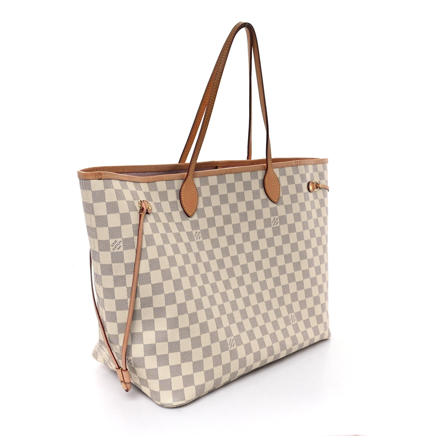 Louis Vuitton Damier Azur Neo Neverfull GM Rose Ballerine 2 of 12