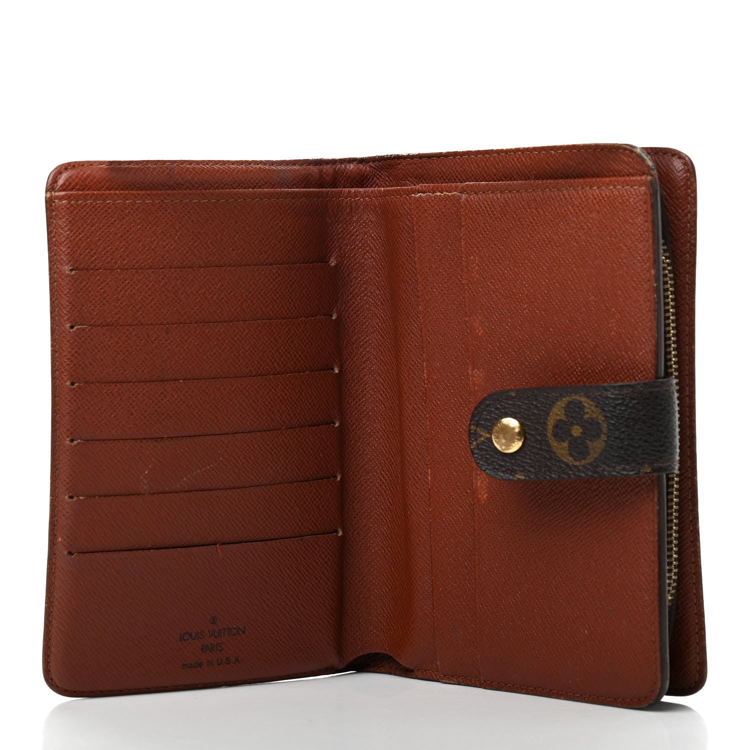 Louis Vuitton Monogram Porte Papier Zippe Wallet 5 of 13