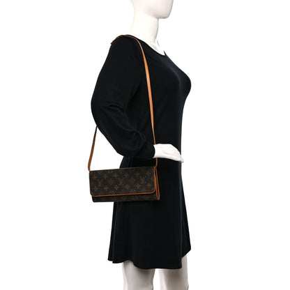 Louis Vuitton Monogram Pochette Twin GM 2 of 17