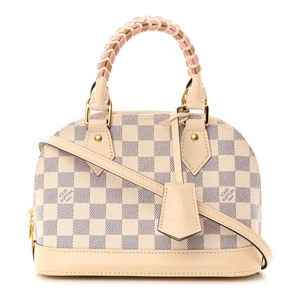 Louis Vuitton Damier Azur Braided Alma BB 1 of 19
