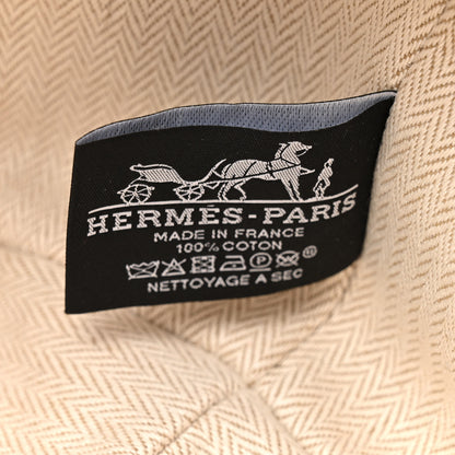 Hermes Canvas Small Bride-A-Brac Pouch Natural 6 of 6