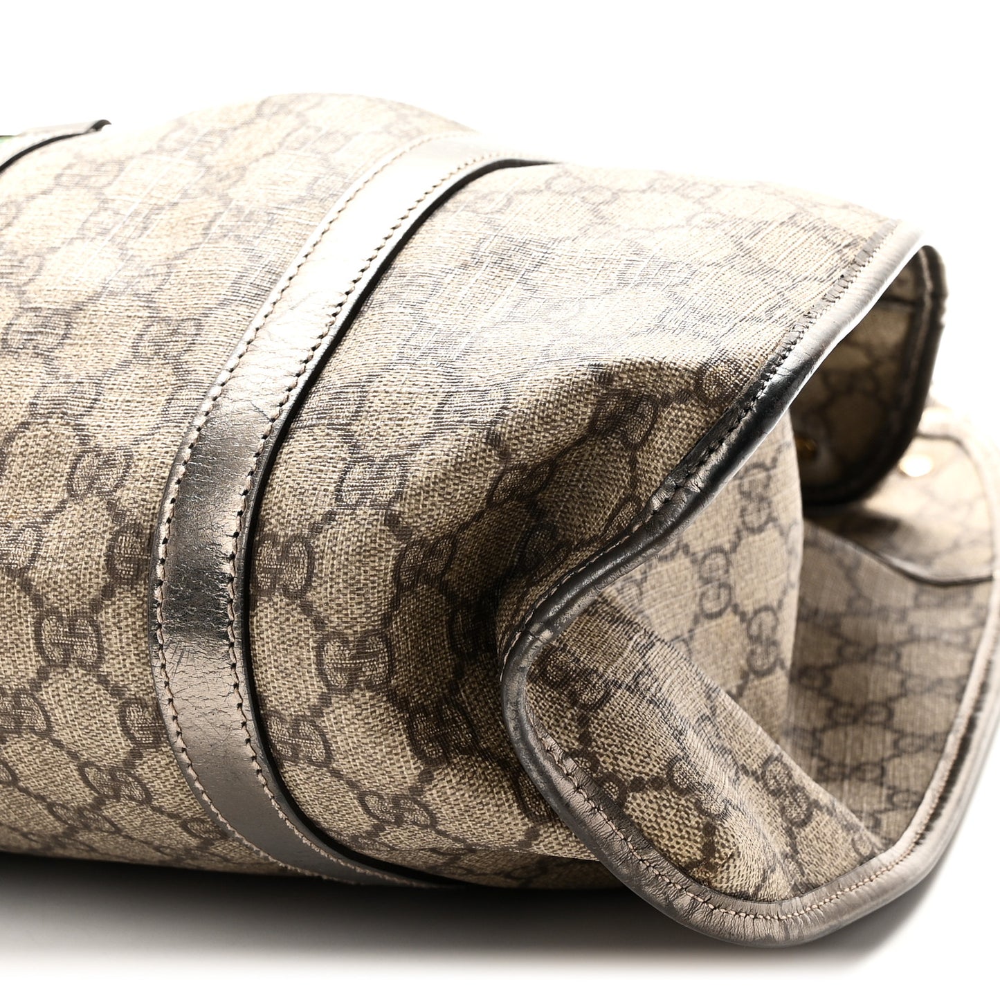 GG Plus Monogram Web Large Joy Shoulder Bag Metallic