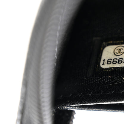 Chanel Caviar Large Timeless CC Zip Around Wallet Black 8 of 8