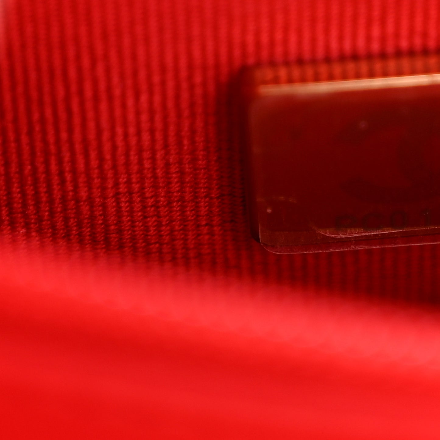 Shiny Aged Calfskin Quilted Nano Kelly Shopper Red