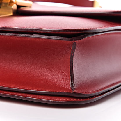 Celine Box Calfskin Medium Classic Box Flap Bag Red 12 of 12