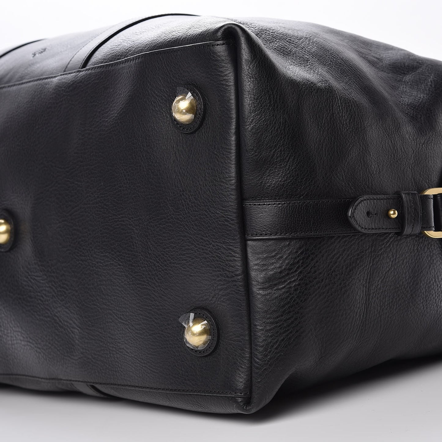 Natural Leather Clipper Black
