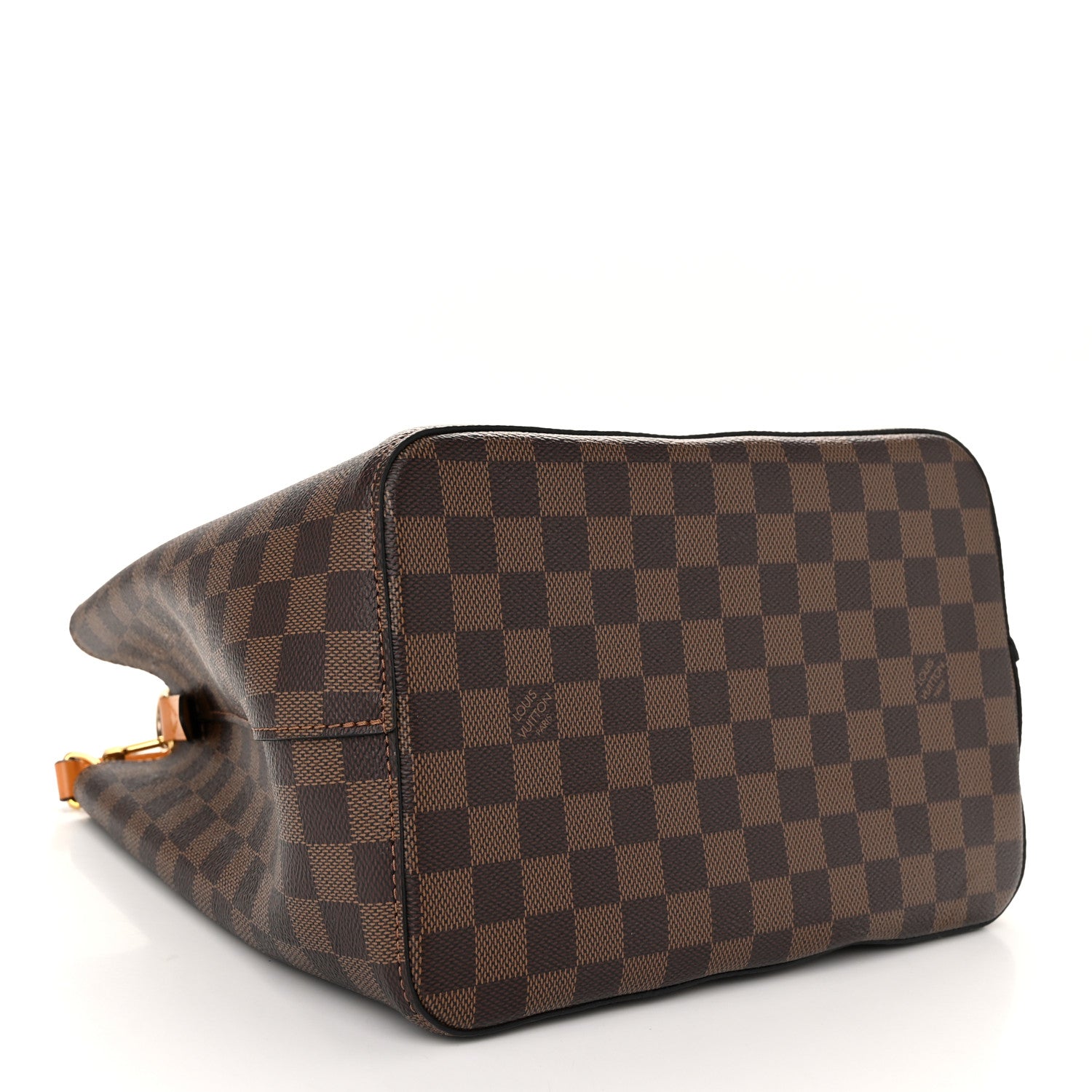 Louis Vuitton Damier Ebene Neonoe MM Safran 4 of 9