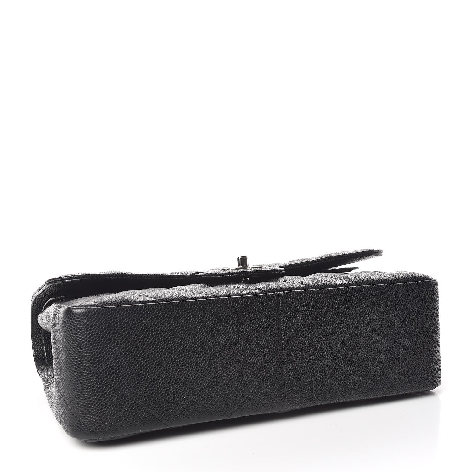 Chanel Caviar Quilted Jumbo Double Flap Black 4 of 11