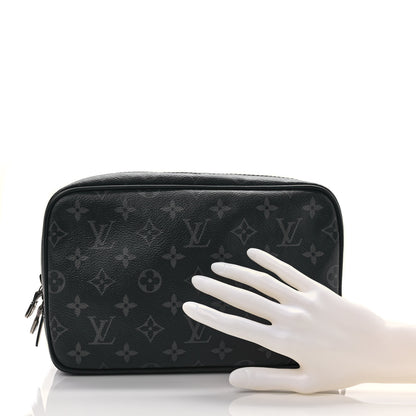 Louis Vuitton Monogram Eclipse Toilet Pouch GM 2 of 6