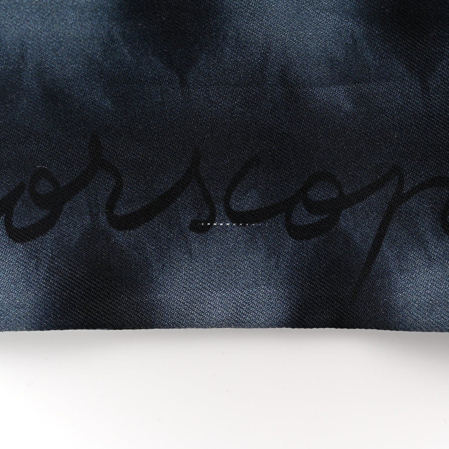 Christian Dior Silk Kaleidioroscopic Mitzah Scarf Blue 5 of 10