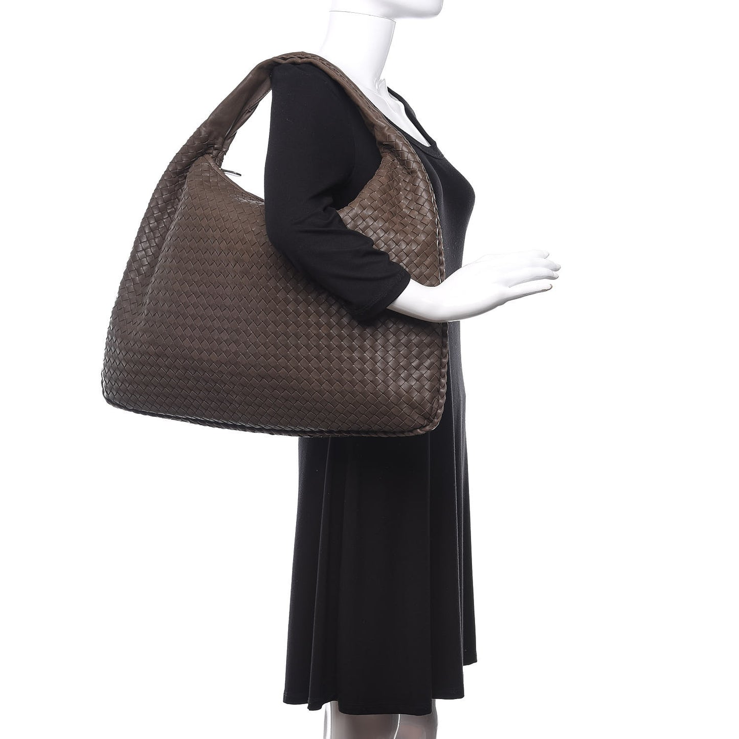 Nappa Intrecciato Maxi Veneta Hobo