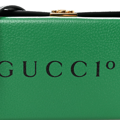 Gucci Grained Calfskin Gucci 100 Mini Bag Green 8 of 10