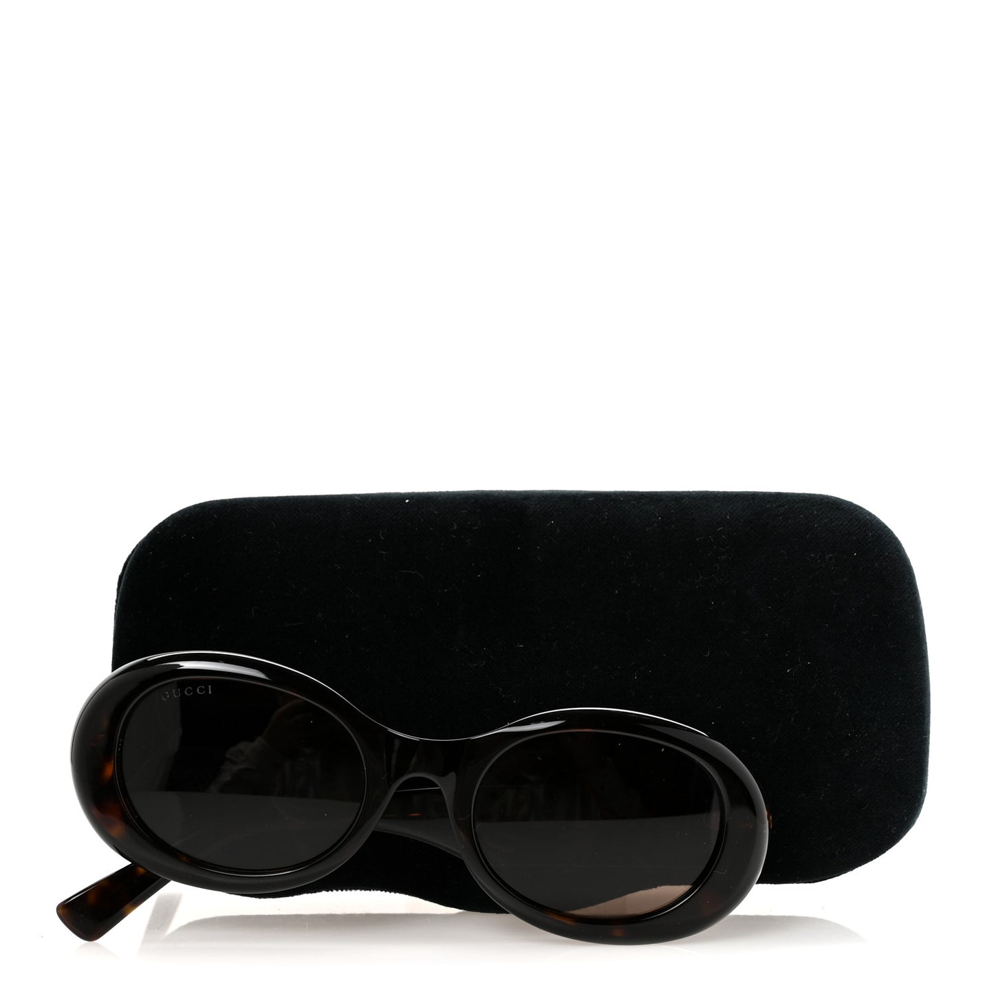 Acetate Oval Frame GG1587S Sunglasses Havana