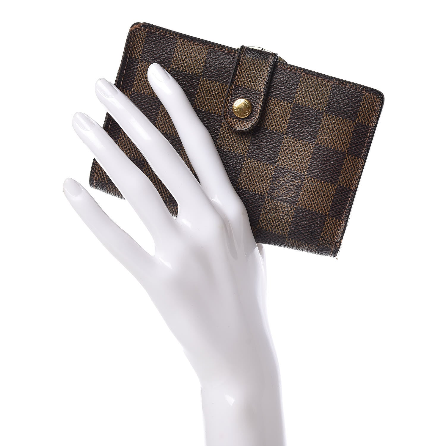 Louis Vuitton Damier Ebene French Purse Wallet 2 of 12