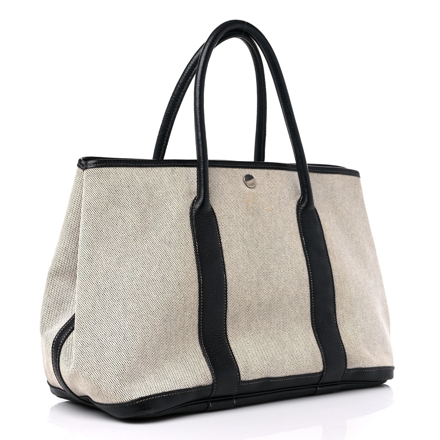 Toile Buffle Skipper Garden Party 36 MM Tote Black