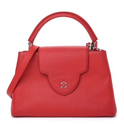 Louis Vuitton Taurillon Capucines MM Rubis 1 of 10