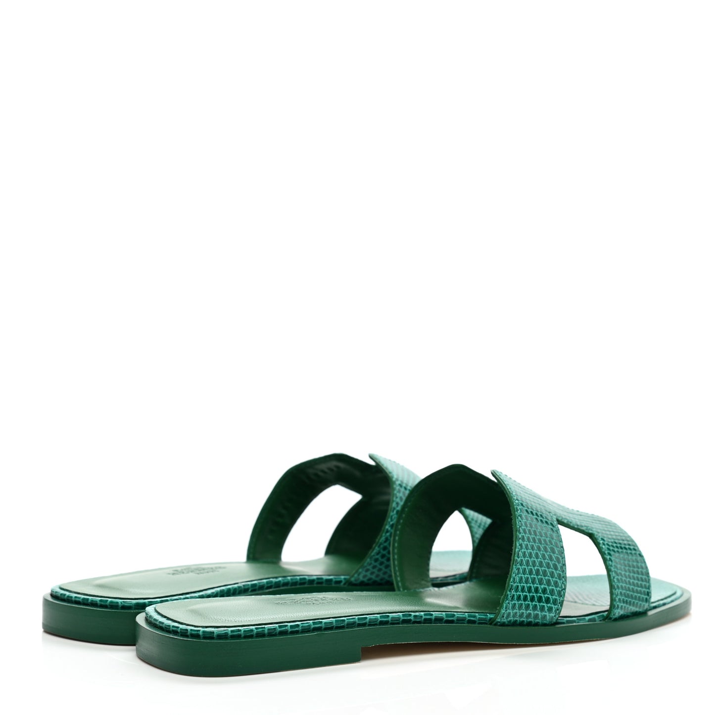 Lizard Oran Sandals 37 Vert Emeraude