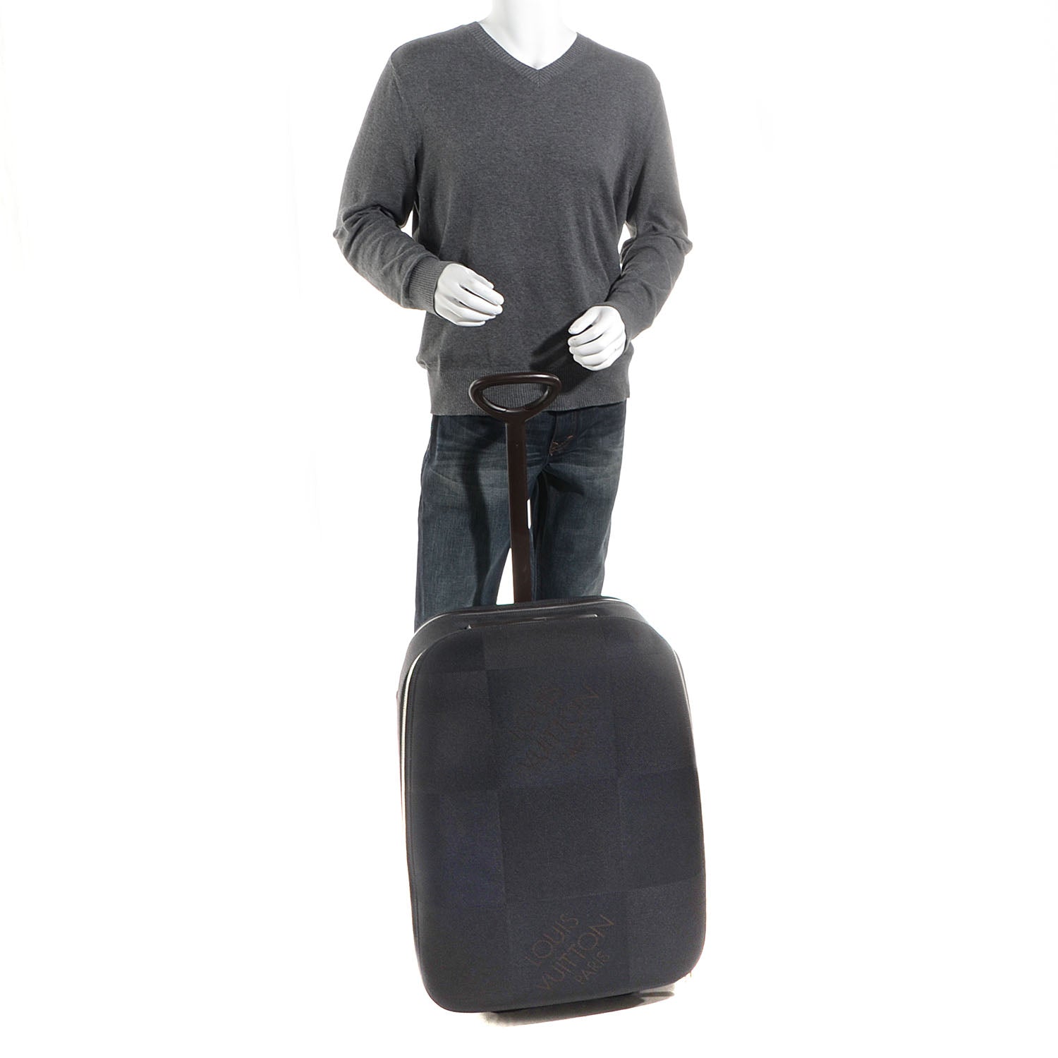 Louis Vuitton Damier Geant Conquerant 65 Rolling Luggage 2 of 8