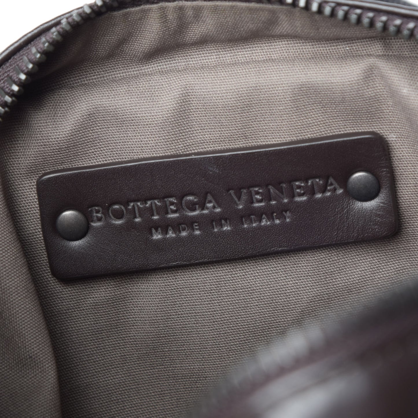 Calfskin Intrecciato Belt Bag Ebano