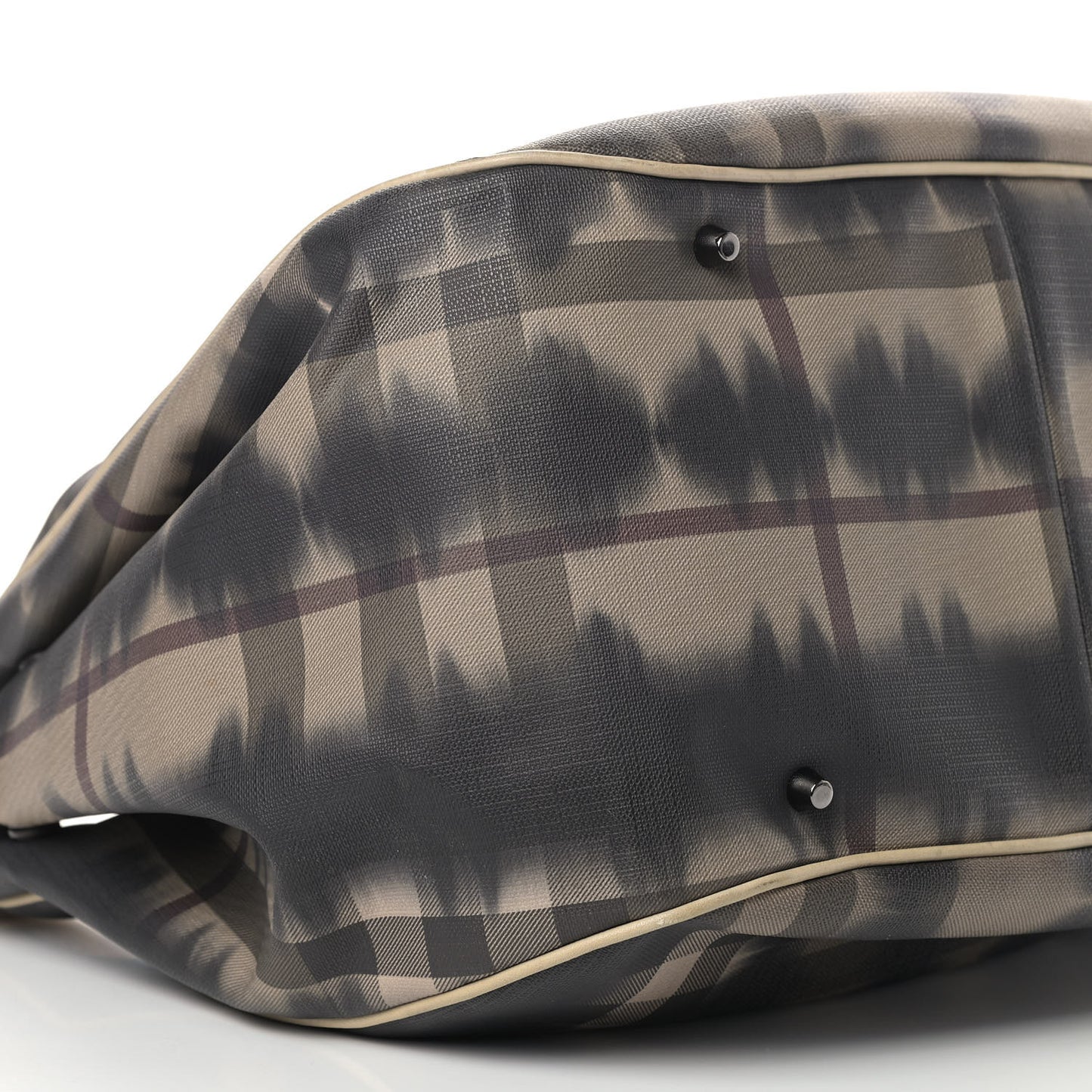 Smoked Check Hobo Black