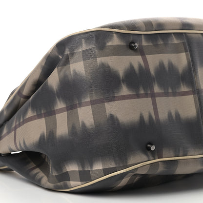 Burberry Smoked Check Hobo Black 6 of 14
