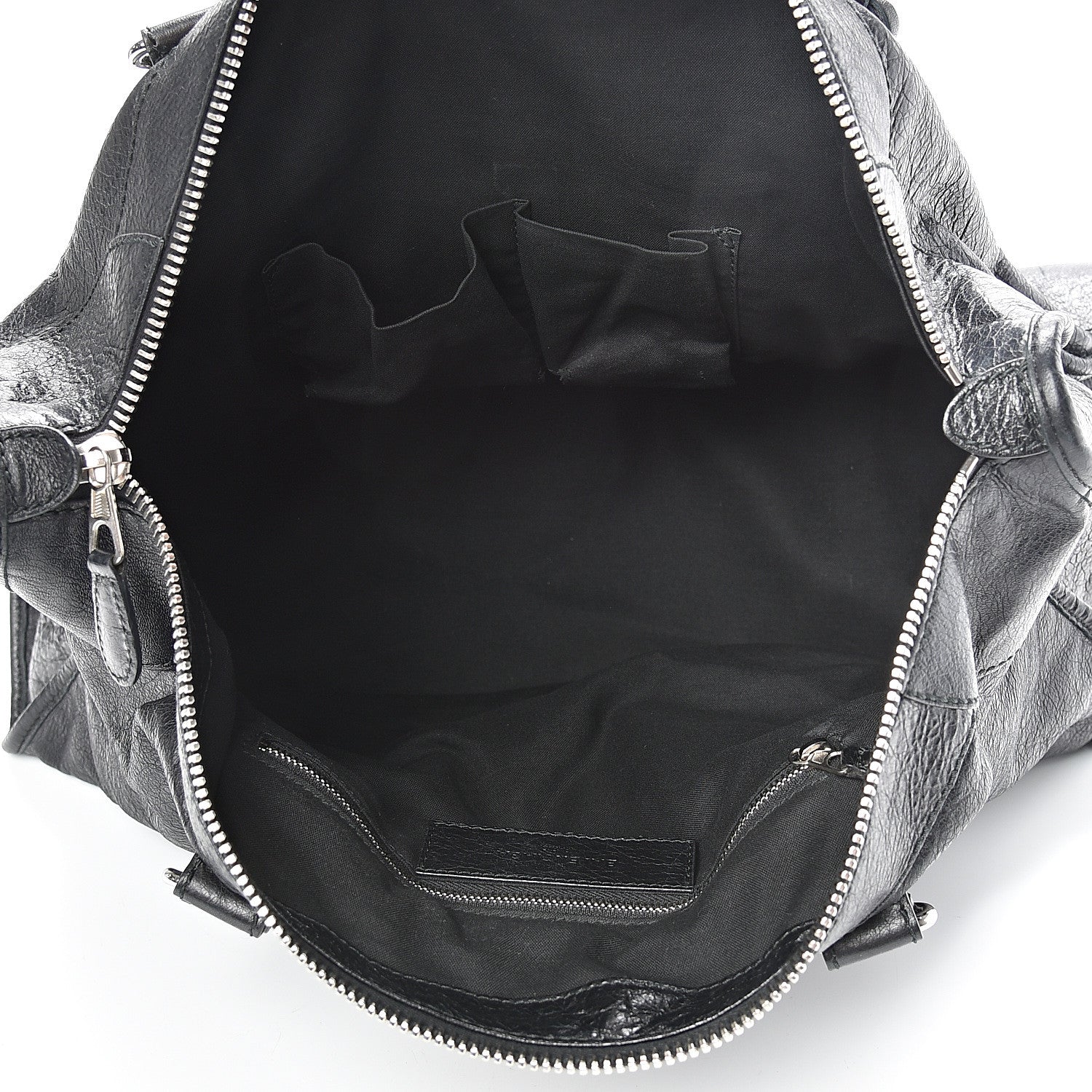 Balenciaga Agneau Giant 21 Silver Hardware Work Black 4 of 9
