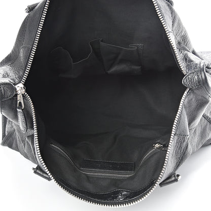 Balenciaga Agneau Giant 21 Silver Hardware Work Black 4 of 9