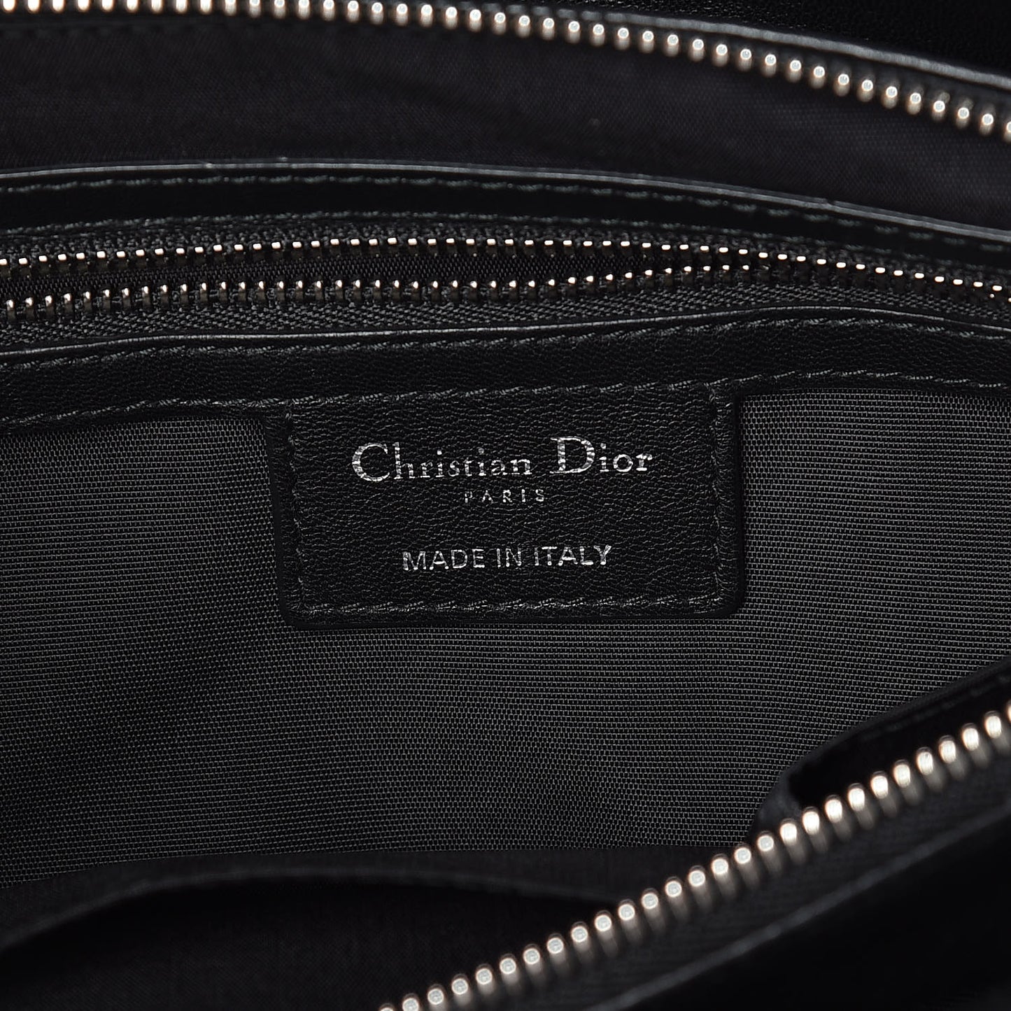 Lambskin Cannage Medium Granville Tote Black