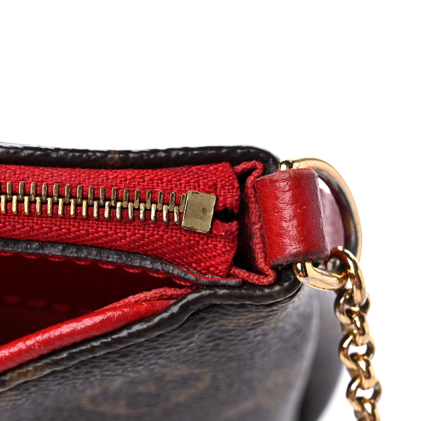 Monogram Pallas Clutch Cherry
