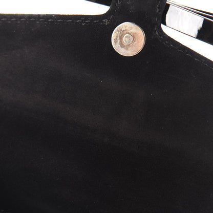 Valentino Garavani Patent Rockstud Bow Wristlet Black 7 of 10