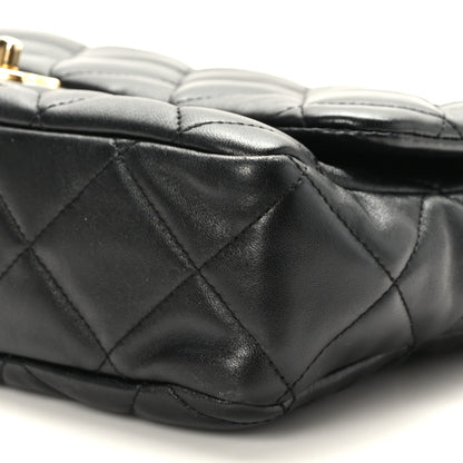 Chanel Lambskin Quilted Large CC Funky Town Flap Black 8 of 9