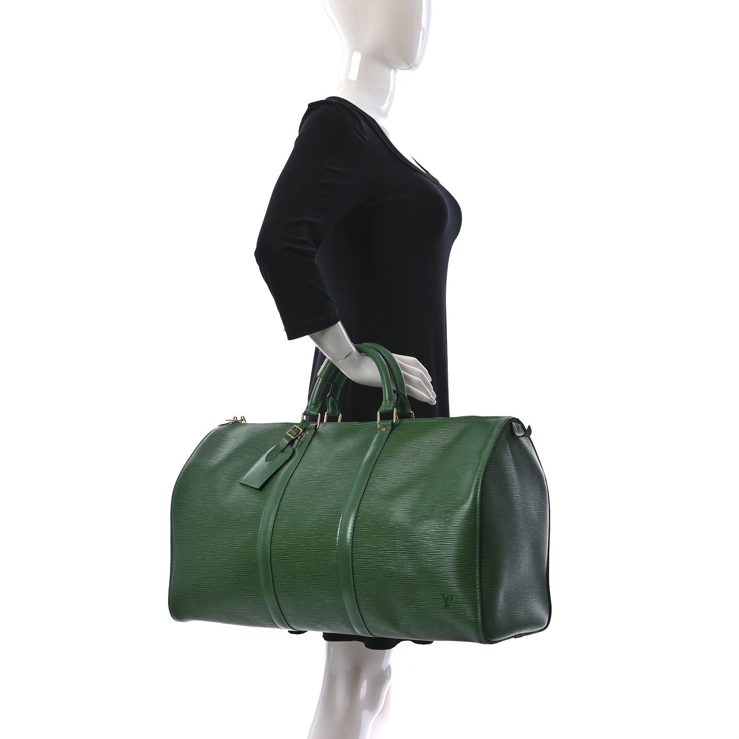 Louis Vuitton Epi Keepall 50 Borneo 2 of 11