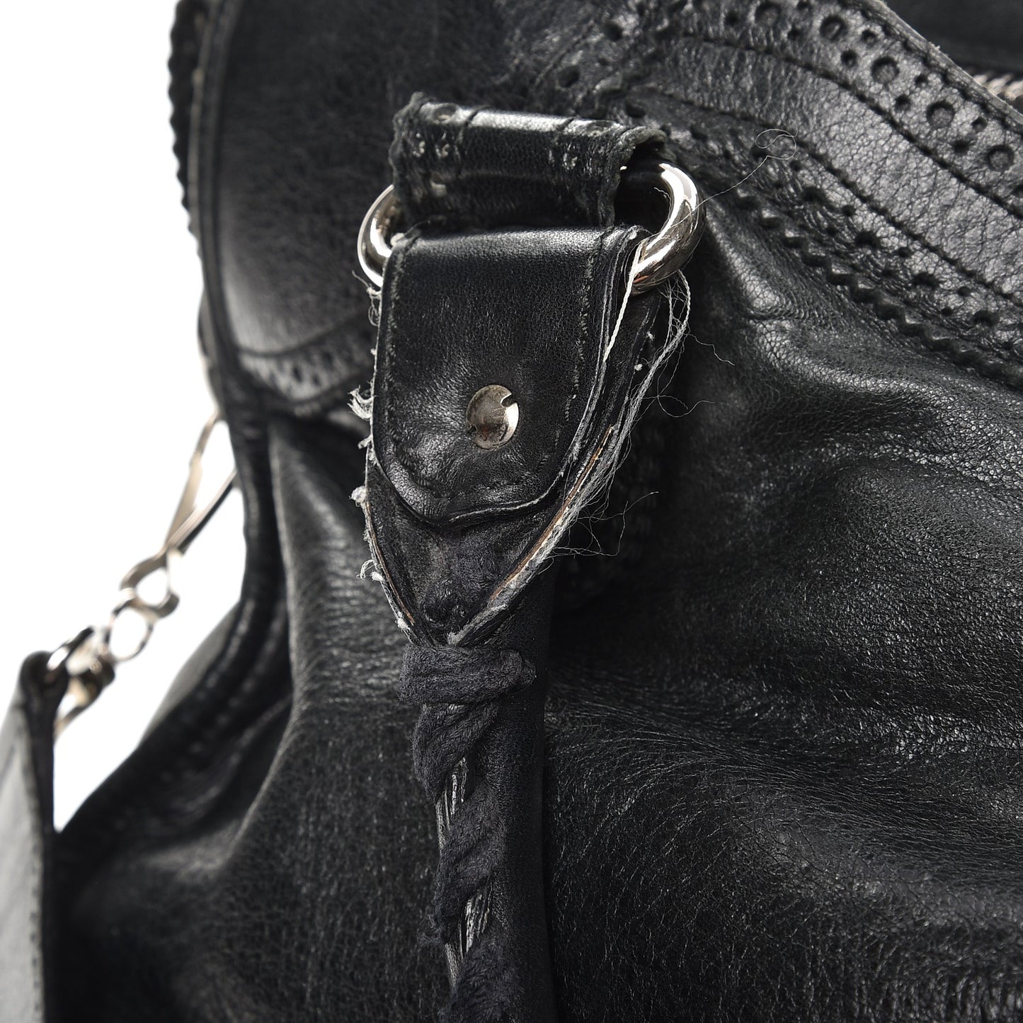 Agneau Giant Brogues Hardware City Black