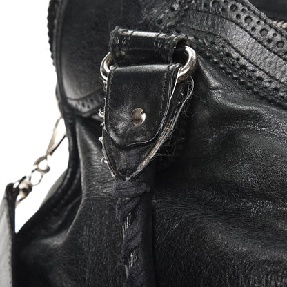 Balenciaga Agneau Giant Brogues Hardware City Black 22 of 22