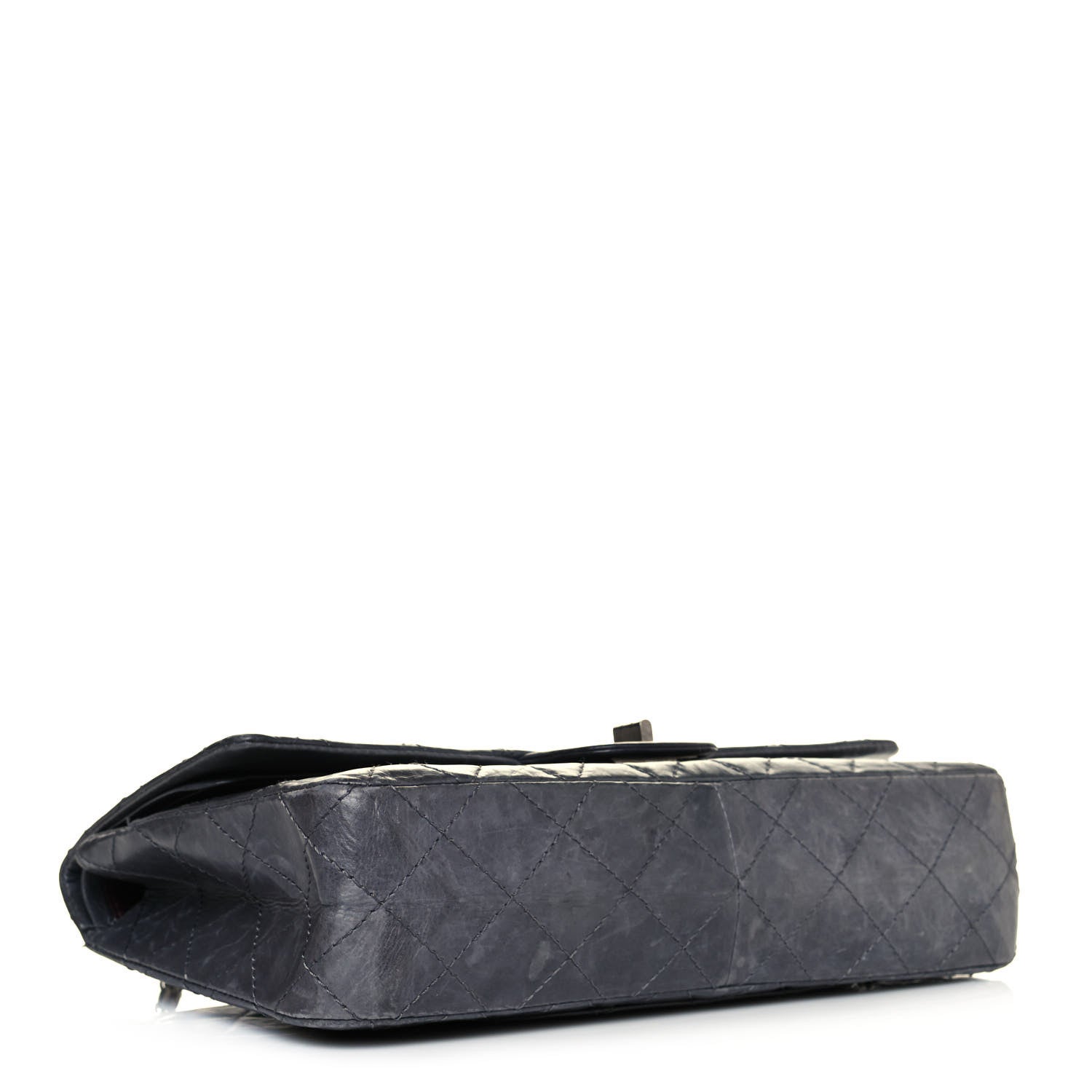 Chanel Aged Calfskin 50th Anniversary 2.55 Reissue 227 Flap Gris 4 of 23