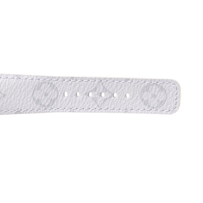 Louis Vuitton Monogram Tambour 10mm Watch Strap White 3 of 6