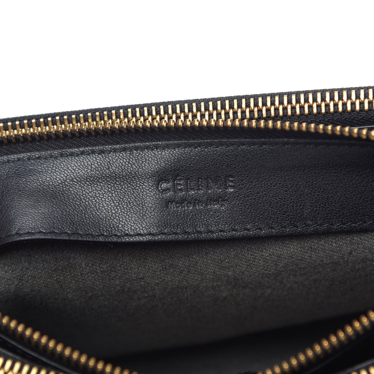 Lambskin Small Trio Crossbody Bag Black